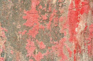 Eski grunge çatlak pembe beton duvar dokusu arka plan