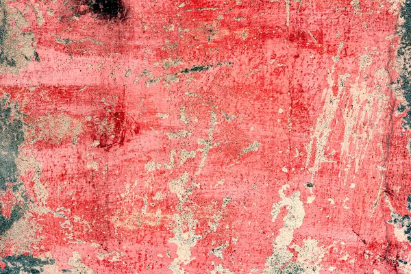 Stary Grunge Crack Różowy Beton Ściana Tekstury Tło — Zdjęcie stockowe
