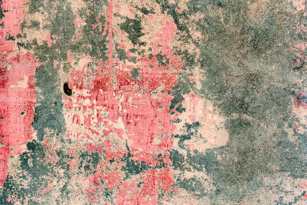 Старый Гранж Трещины Розовый Бетонный Фон Стены Текстуры — стоковое фото