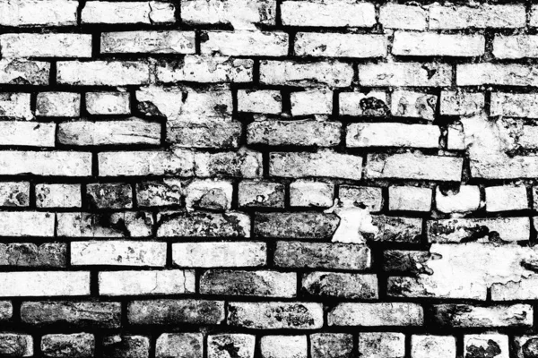 黒レンガの壁のテクスチャ 背景のレンガの表面 ヴィンテージ壁紙 — ストック写真