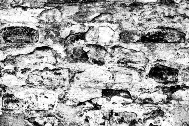 Doku, tuğla, duvar, arka plan olarak kullanılabilir. Çizik ve çatlaklarla tuğla dokusu