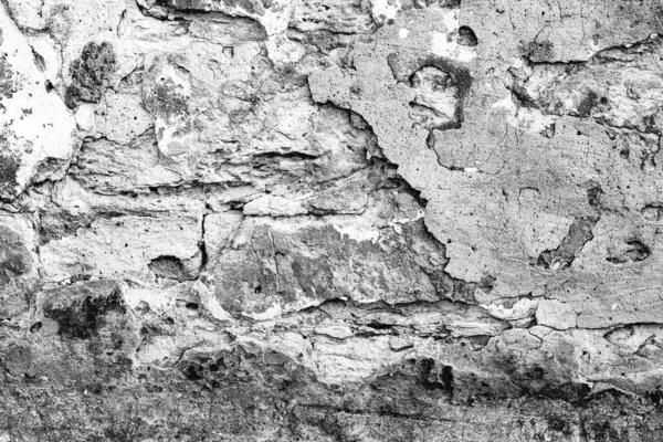 Texture Wall Concrete Can Used Background Wall Fragment Scratches Cracks — Stock Photo, Image