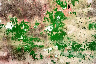 Parlak yeşil arka plan. Beton dokusu yeşil.