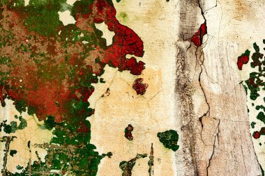 Parlak yeşil arka plan. Beton dokusu yeşil.