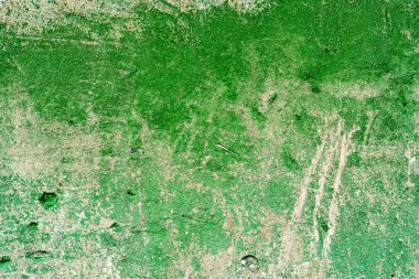 Parlak yeşil arka plan. Beton dokusu yeşil.