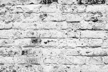Doku, tuğla, duvar, arka plan olarak kullanılabilir. Çizik ve çatlaklarla tuğla dokusu