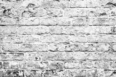 Doku, tuğla, duvar, arka plan olarak kullanılabilir. Çizik ve çatlaklarla tuğla dokusu