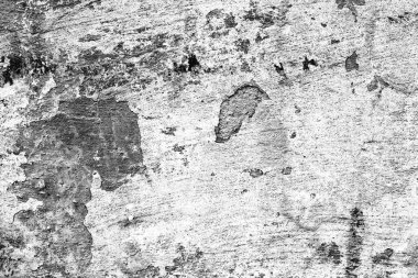 Doku, duvar, beton, arka plan olarak kullanılabilir. Çizik ve çatlaklarla dolu bir duvar parçası.