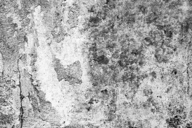 Doku, duvar, beton, arka plan olarak kullanılabilir. Çizik ve çatlaklarla dolu bir duvar parçası.