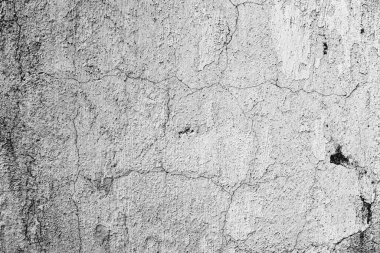 Doku, duvar, beton, arka plan olarak kullanılabilir. Çizik ve çatlaklarla dolu bir duvar parçası.