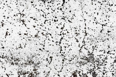 Doku, duvar, beton, arka plan olarak kullanılabilir. Çizik ve çatlaklarla dolu bir duvar parçası.