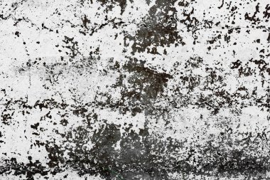 Doku, duvar, beton, arka plan olarak kullanılabilir. Çizik ve çatlaklarla dolu bir duvar parçası.