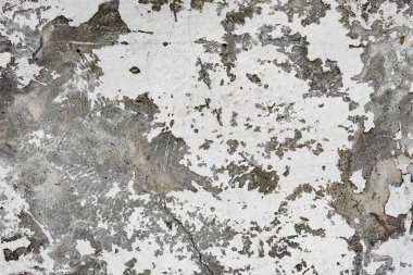 Doku, duvar, beton, arka plan olarak kullanılabilir. Çizik ve çatlaklarla dolu bir duvar parçası.