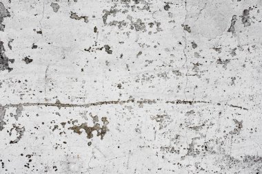 Doku, duvar, beton, arka plan olarak kullanılabilir. Çizik ve çatlaklarla dolu bir duvar parçası.