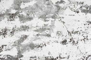 Doku, duvar, beton, arka plan olarak kullanılabilir. Çizik ve çatlaklarla dolu bir duvar parçası.