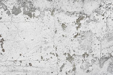 Doku, duvar, beton, arka plan olarak kullanılabilir. Çizik ve çatlaklarla dolu bir duvar parçası.