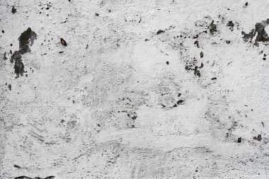 Doku, duvar, beton, arka plan olarak kullanılabilir. Çizik ve çatlaklarla dolu bir duvar parçası.