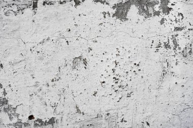 Doku, duvar, beton, arka plan olarak kullanılabilir. Çizik ve çatlaklarla dolu bir duvar parçası.
