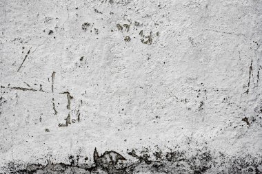 Doku, duvar, beton, arka plan olarak kullanılabilir. Çizik ve çatlaklarla dolu bir duvar parçası.