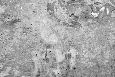 Doku, duvar, beton, arka plan olarak kullanılabilir. Çizik ve çatlaklarla dolu bir duvar parçası.