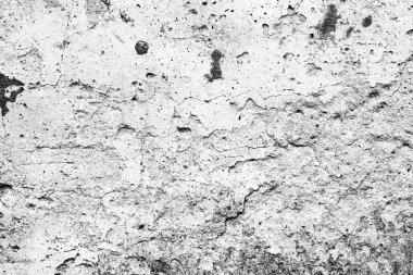 Doku, duvar, beton, arka plan olarak kullanılabilir. Çizik ve çatlaklarla dolu bir duvar parçası.