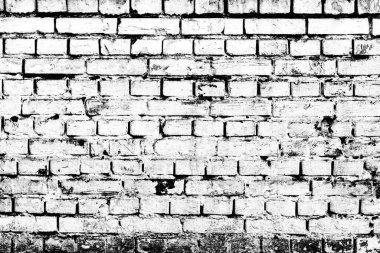 Çatlakları ve çizikleri olan tuğla duvar dokusu arka plan olarak kullanılabilir.