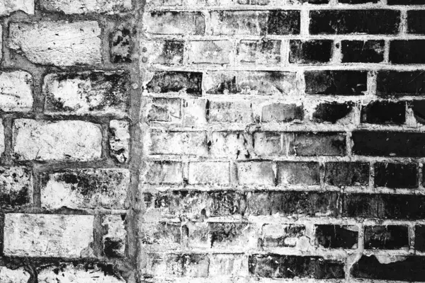 Texture Brick Wall Cracks Scratches Which Can Used Background — Stock Photo, Image