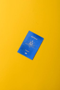 Seyahat etmek, uçmak ve iş yapmak için Avustralya pasaportu. Avustralya belgesi, sınırı geçmek için kimlik