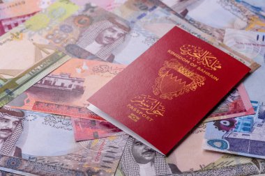 Seyahat etmek, uçmak ve iş yapmak için Bahreyn pasaportu. Bahreyn belgesi, sınırı geçmek için kimlik