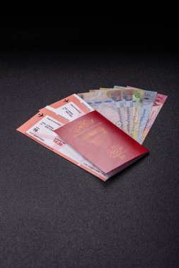Seyahat etmek, uçmak ve iş yapmak için Bahreyn pasaportu. Bahreyn belgesi, sınırı geçmek için kimlik