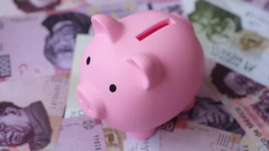 Meksika kağıt parası, çeşitli değerlerde pesolar. Tasarımın için Meksika parası bir iş geçmişi