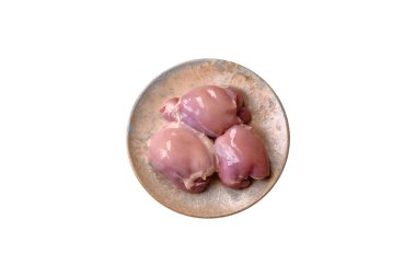 Çiğ tavuk budu fileto, protein kaynağı olarak kümes hayvanları eti. Tasarımın için yemek arkaplanı olarak tavuk budu filetosu..