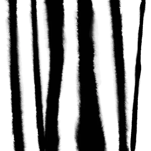 Muster Mit Kreativer Textur Vektorhintergrund Von Farbstrichen Schwarz Weiß Vertikale — Stockvektor