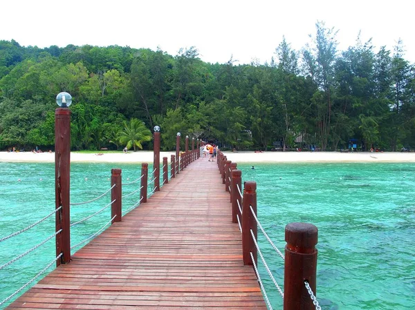Gyönyörű Üdülőhely Sabah Beach Malajzia — Stock Fotó
