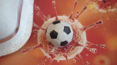 Küçük masa oyunu futbolu 