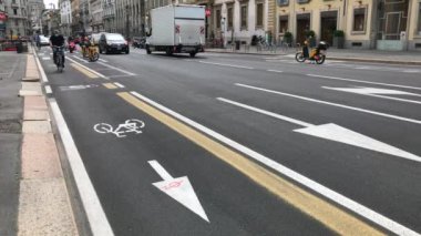 Milano 'da trafik vardı.