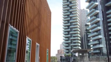 Şehir Caddesi, Milan, İtalya 'nın görüntüleri