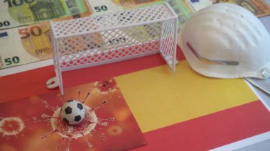Küçük masa oyunu futbolu 