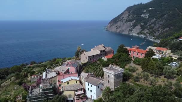 Colline Della Zona Costiera Italiana — Video Stock