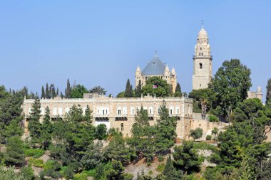 Antik Segovia şehrinin manzarası, İspanya
