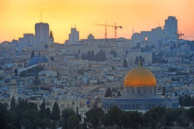 dome of the mosque  jerusalem, Israel - old town