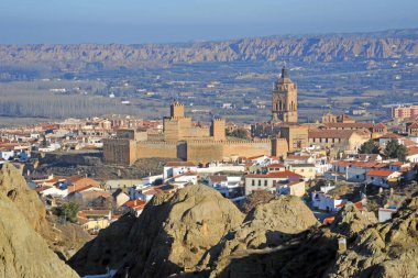 İskoçya 'nın yüksek açılı manzarası 