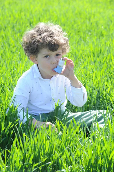 Milano Allergia Asma Aumento Tra Bambini — Fotografia de Stock