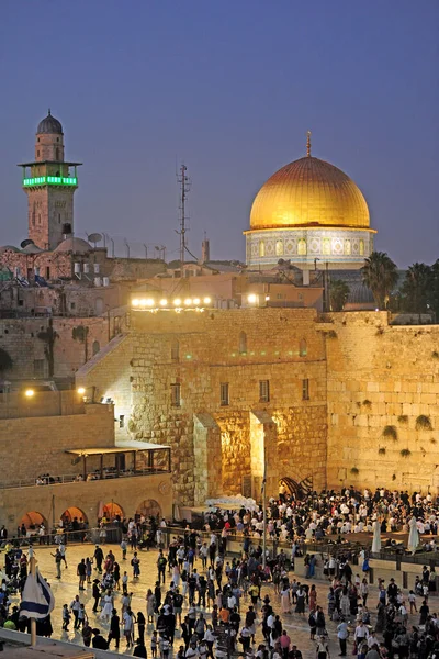 Widok Miasto Jeruzalem Izrael — Zdjęcie stockowe