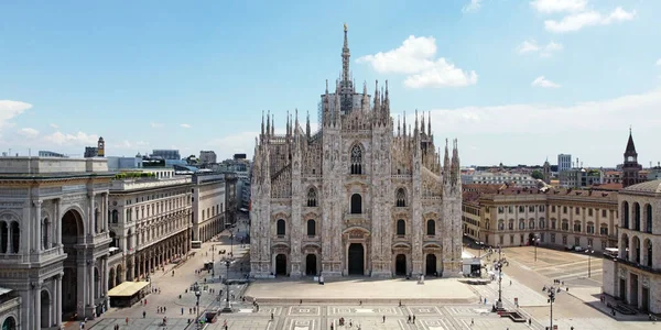 Vue Sur Cathédrale Milan Église Cathédrale Milan Lombardie Italie — Photo