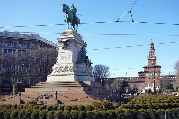 Uitzicht Stad Madrid Spanje — Stockfoto