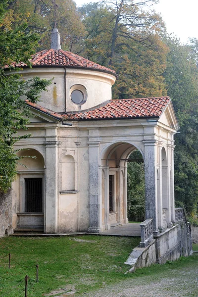 Sacro Monte Sacromonte Varese Religiøs Pilegrimssted Gjennom Kapellene Crucis Verdensarvstedet – stockfoto