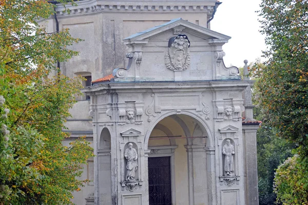 Sacro Monte Sacromonte Varese Luogo Pellegrinaggio Religioso Attraverso Cappelle Della — Foto Stock