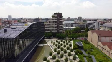 İHA 'dan gündüz görüntüsü, İtalya. 