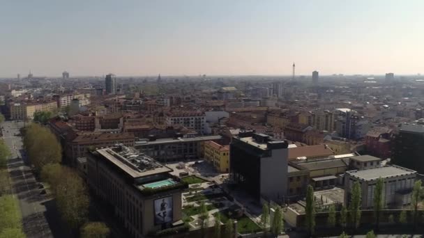 Paysage Urbain Point Vue Aérien Italie — Video